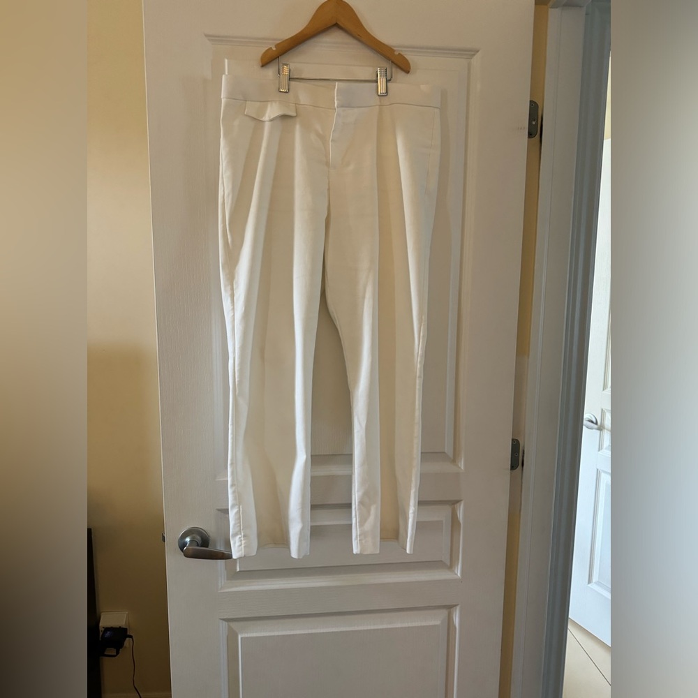 Zara white pants